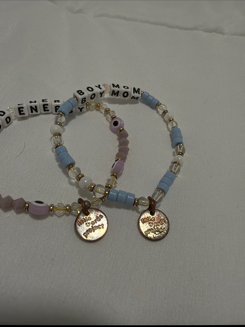 Little Words Project Bracelets Stack - Picture 3 of 5